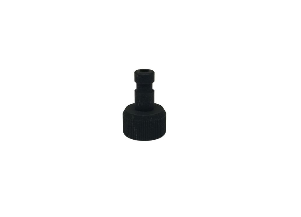 Quick Release Airbrush Tail - 2.7mm to 1/8" Black