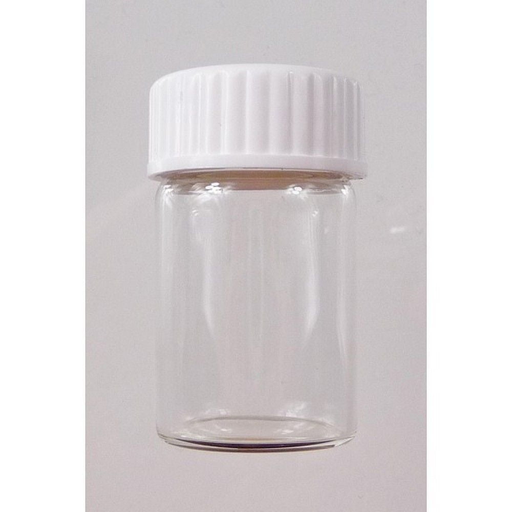15ml Glass container with Plastic Lid