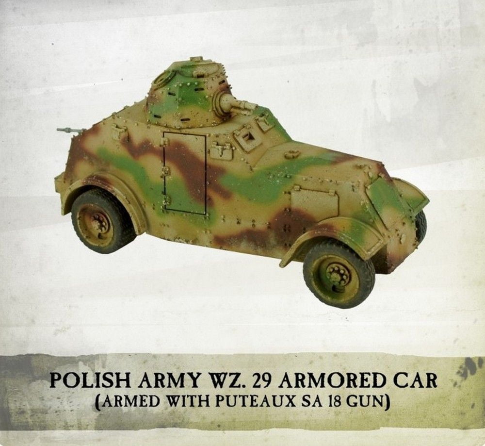 Polish Army wz. 29 Armoured Car