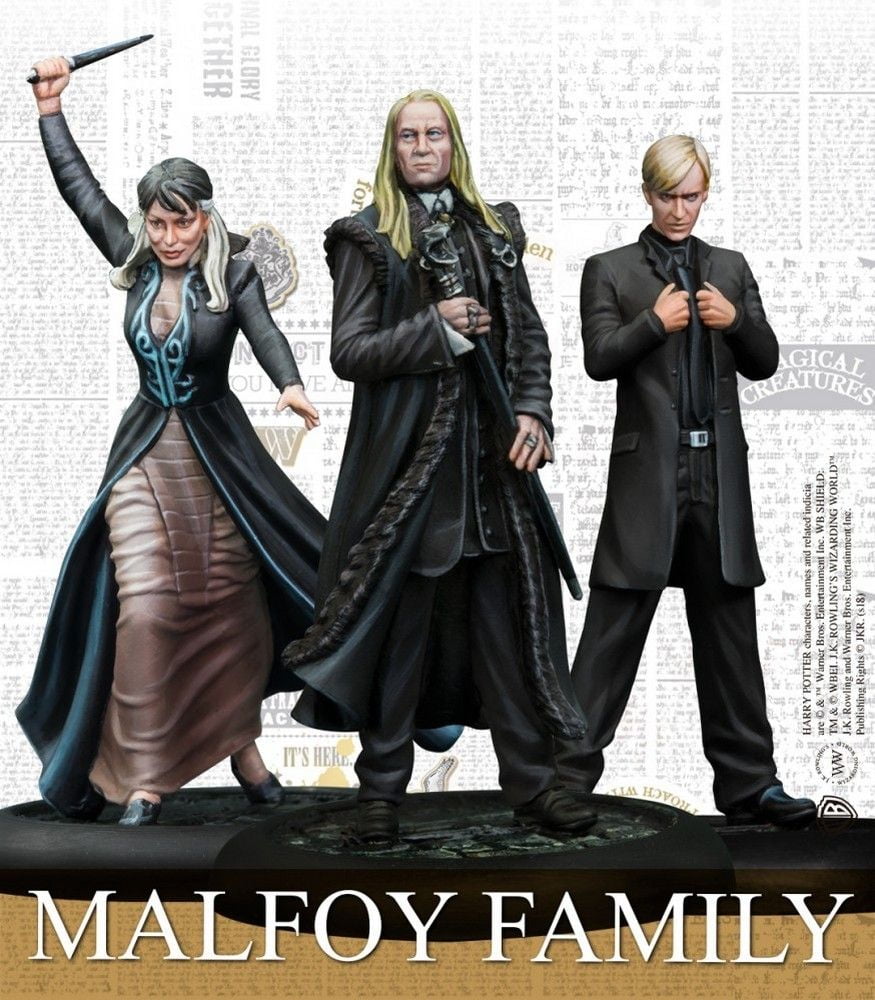 Malfoy Family - Harry Potter Miniatures