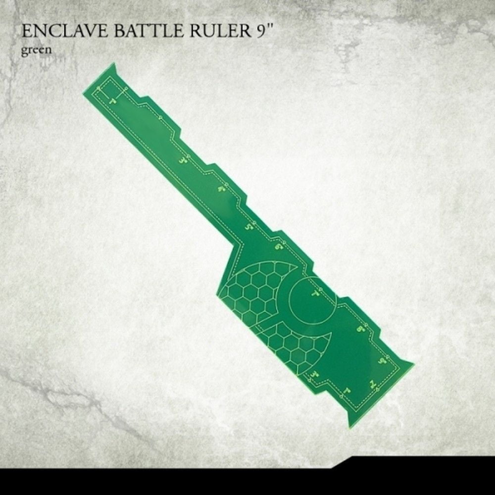 Enclave Battle Ruler 9" - Green