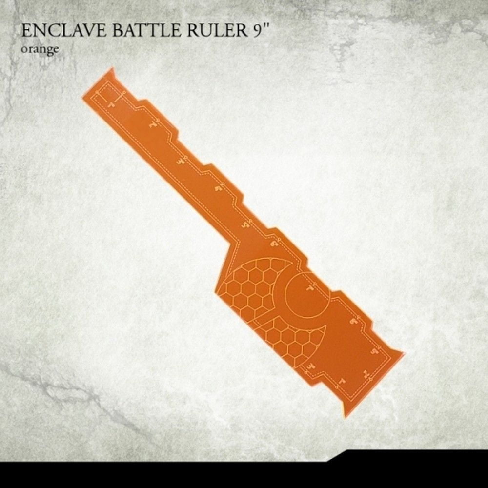 Enclave Battle Ruler 9" - Orange