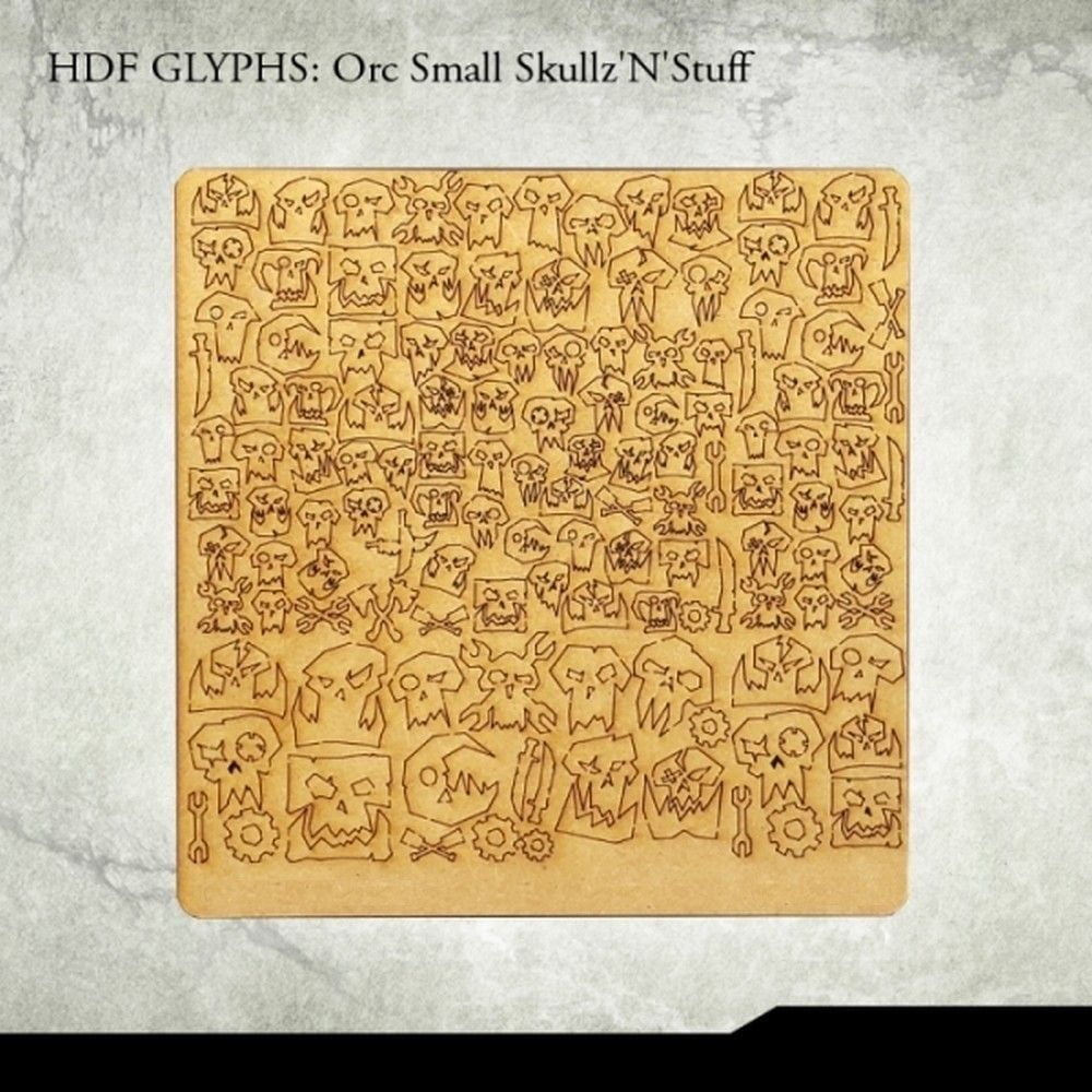 HDF Glyphs: Orc Small Skullz 'N' Stuff