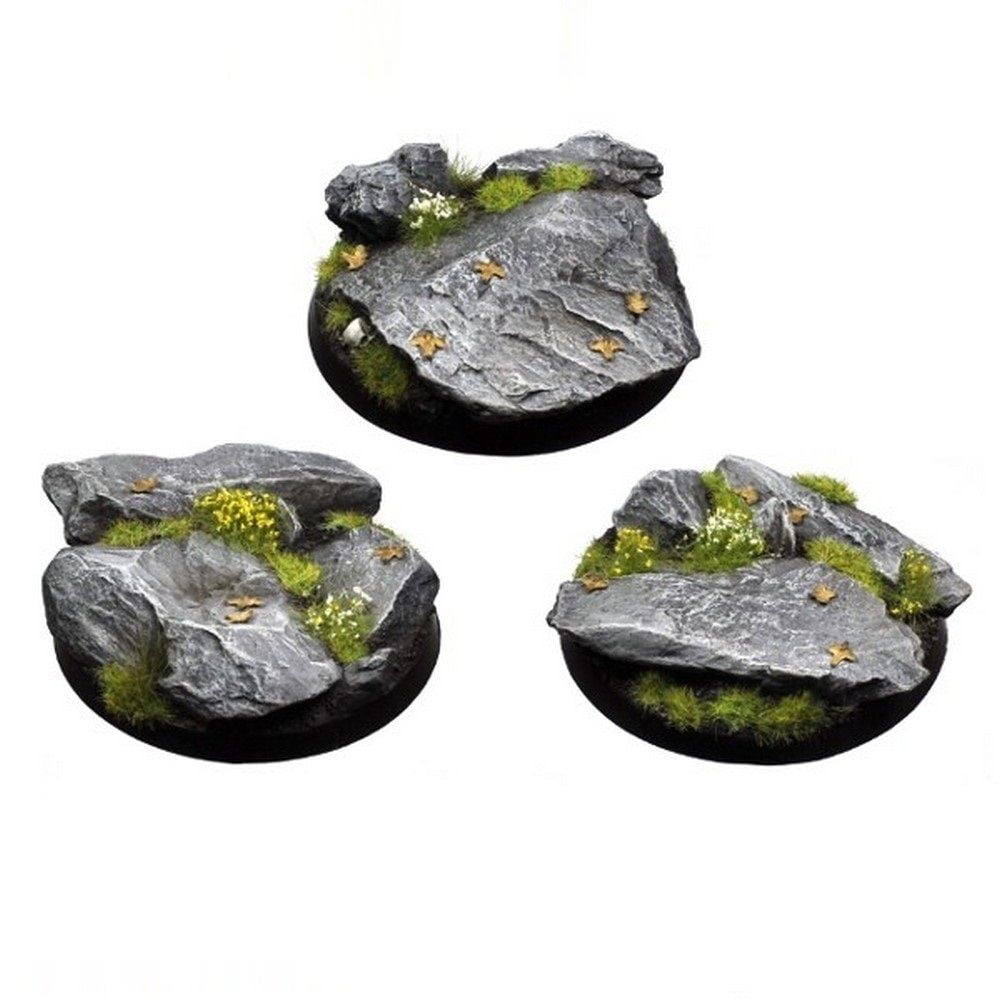 Rocky Outcrop Bases - Round 50mm