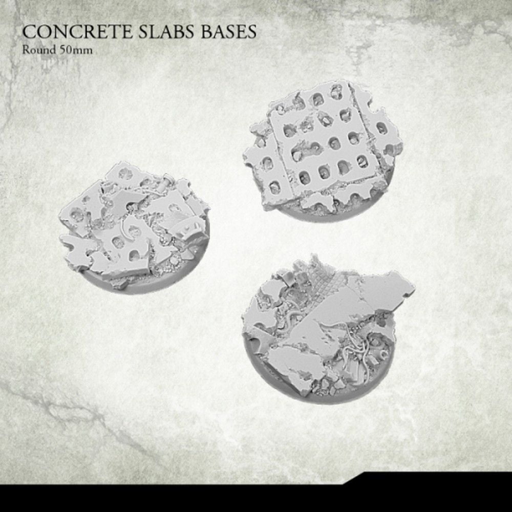 Concrete Slabs Round 50mm