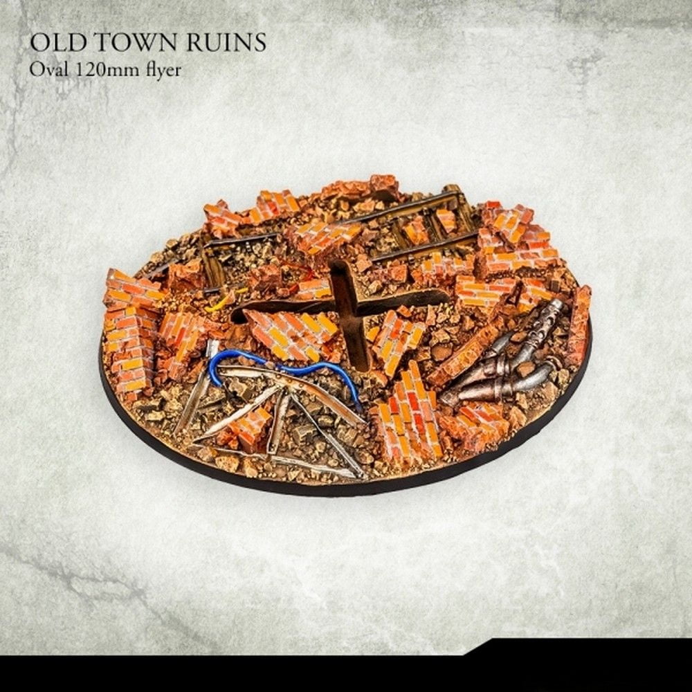 Old Town Ruins Oval 120mm Flyer