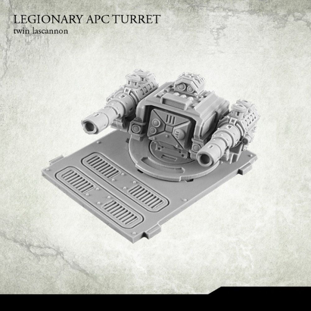 Legionary APC Turret: Twin Lascannon