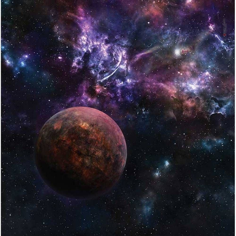 Space Sector 6 3x3 Mousepad Gaming Mat (Variant B)