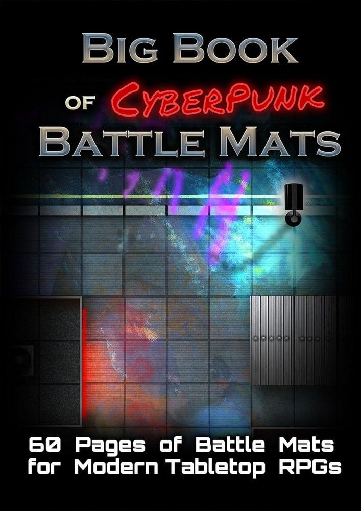 The Big Book of CyberPunk Battle Mats