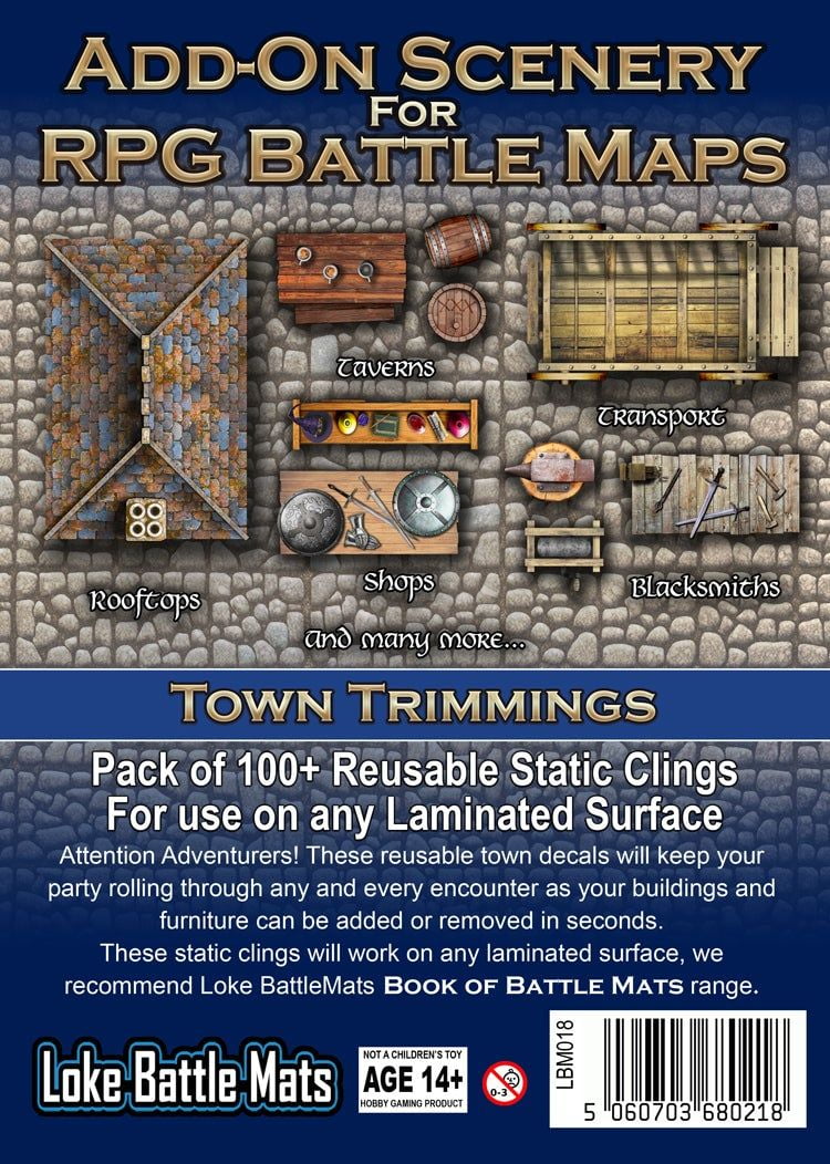 Add-On Scenery - Town Trimmings