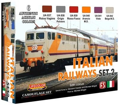 LifeColor Italian Railways Set 2