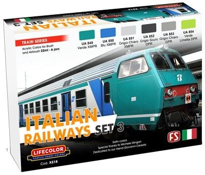 LifeColor Italian Railways Set 3