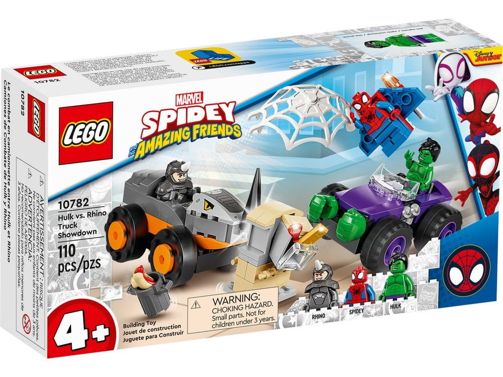 Hulk vs. Rhino Truck Showdown LEGO Spider-Man 10782