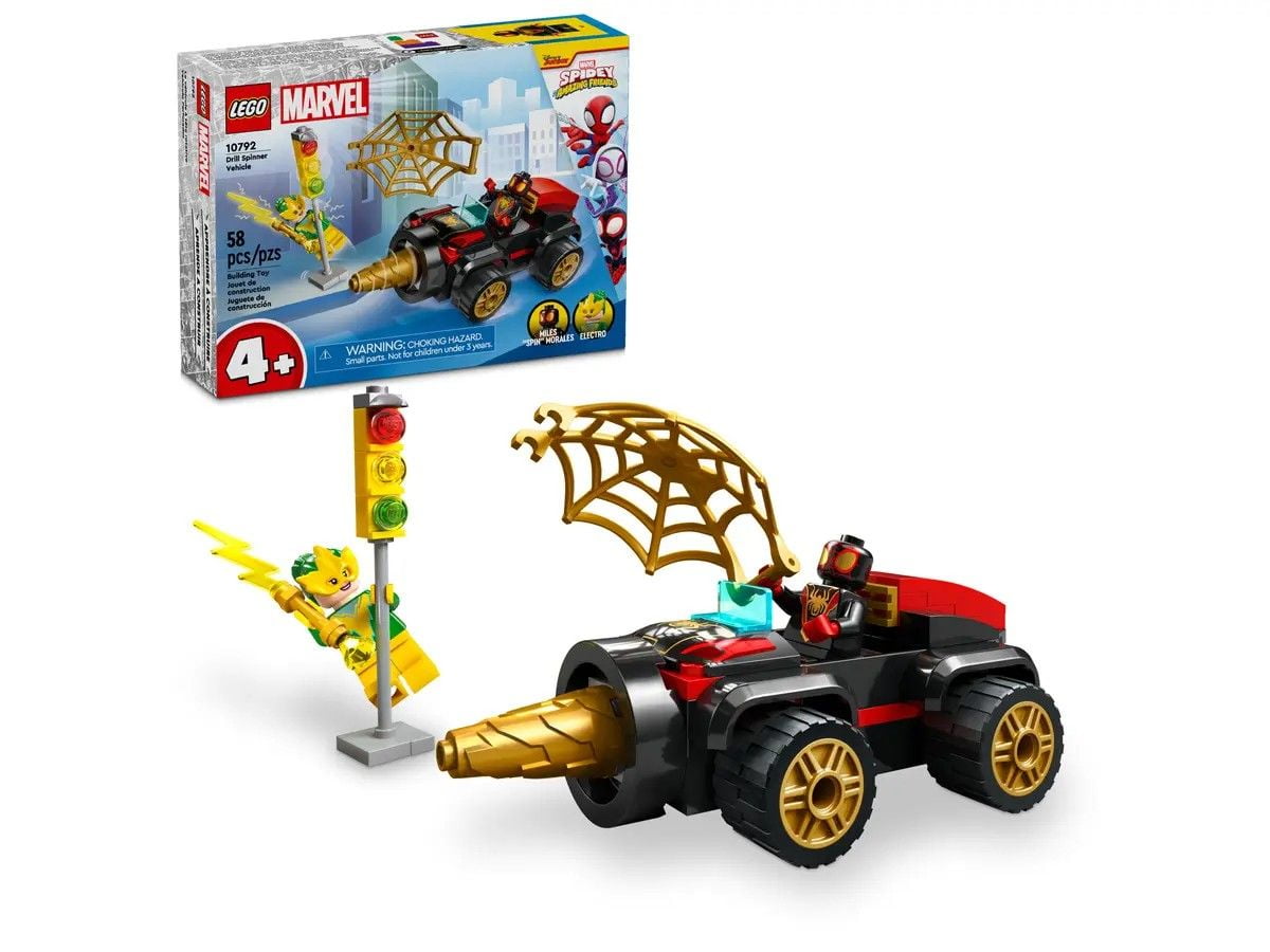 Drill Spinner Vehicle LEGO Spider-Man 10792