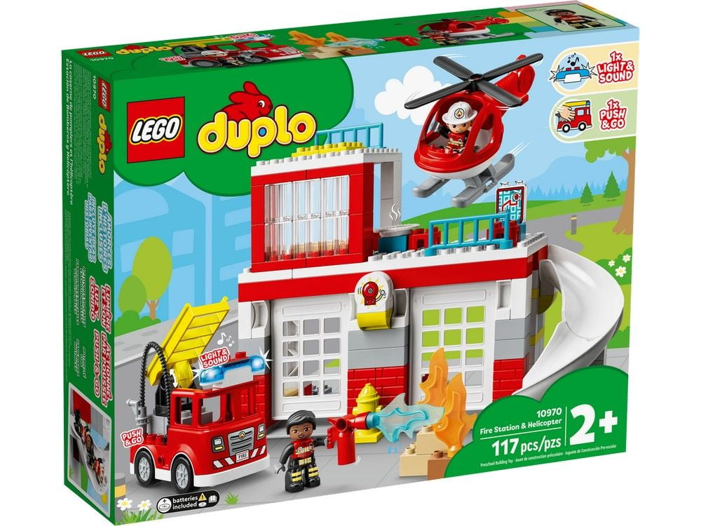 Fire Station & Helicopter LEGO DUPLO 10970