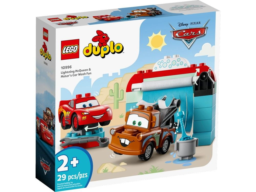 Lightning McQueen & Mater's Car Wash Fun LEGO Disney 10996