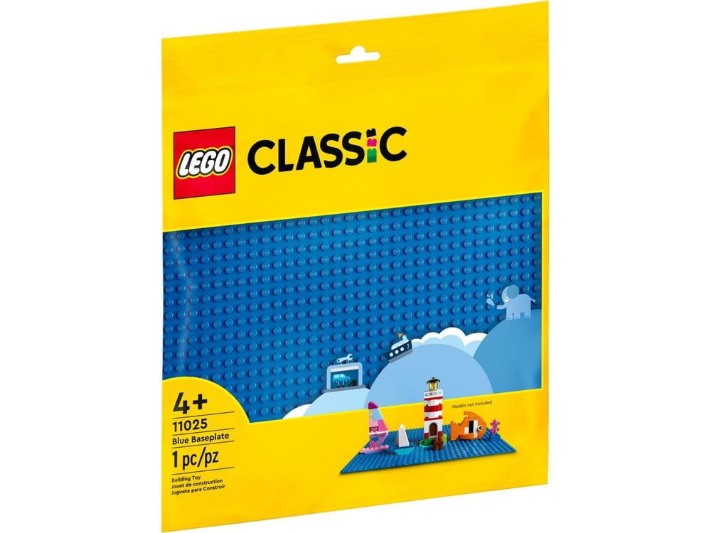Blue Baseplate LEGO Classic 11025
