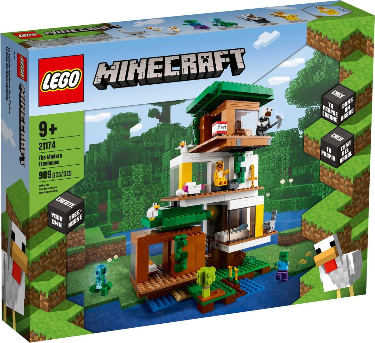 The Modern Treehouse LEGO Minecraft 21174
