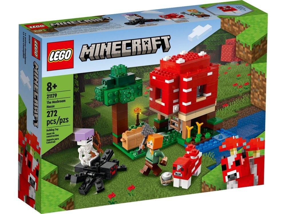 The Mushroom House LEGO Minecraft 21179