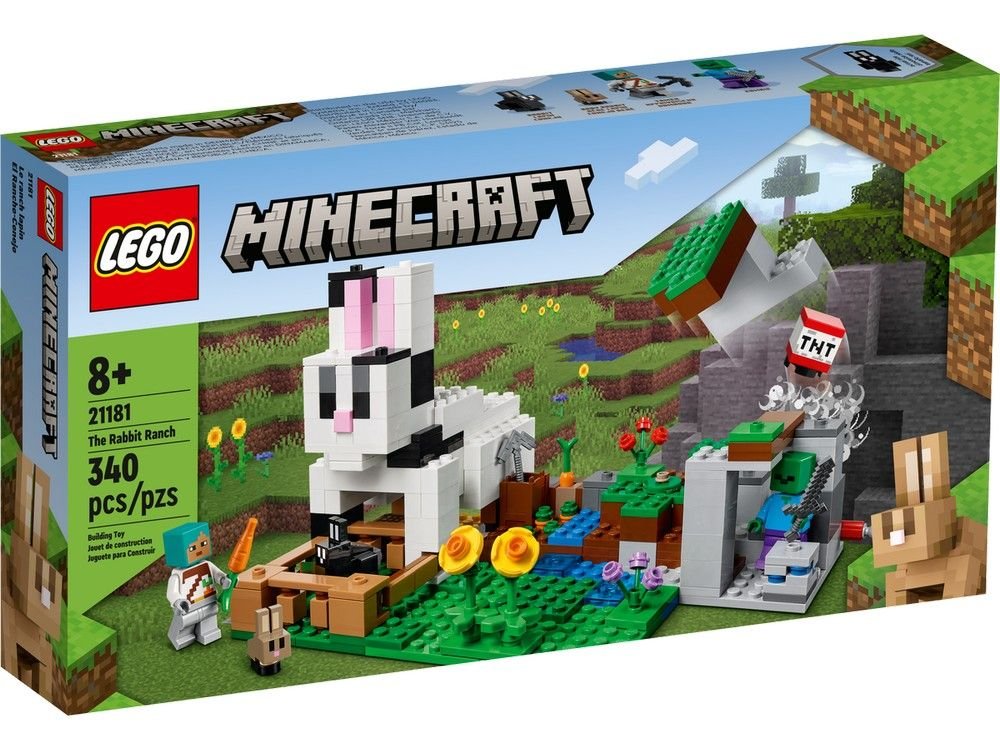 The Rabbit Ranch LEGO Minecraft 21181