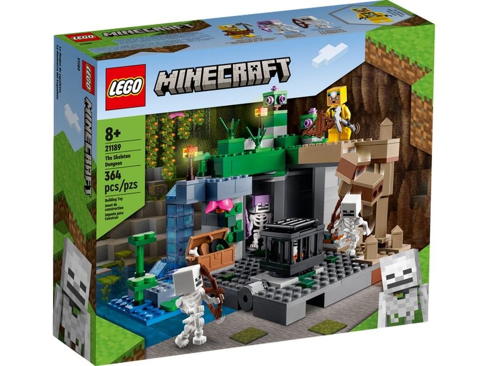 The Skeleton Dungeon LEGO Minecraft 21189