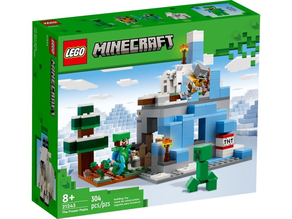 The Frozen Peaks LEGO Minecraft 21243