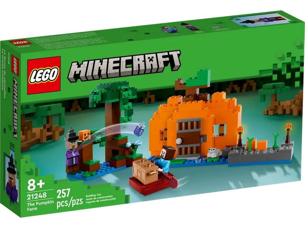 The Pumpkin Farm LEGO Minecraft 21248