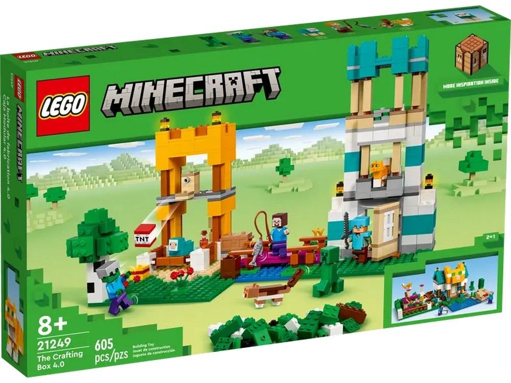 The Crafting Box 4.0 LEGO Minecraft 21249