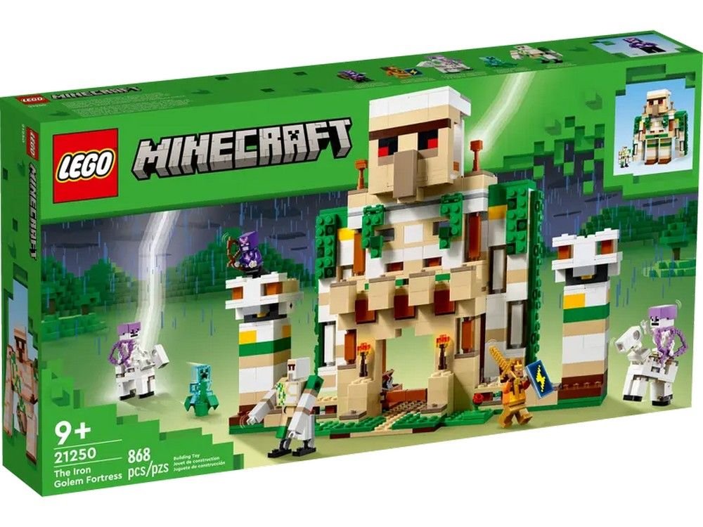 The Iron Golem Fortress LEGO Minecraft 21250