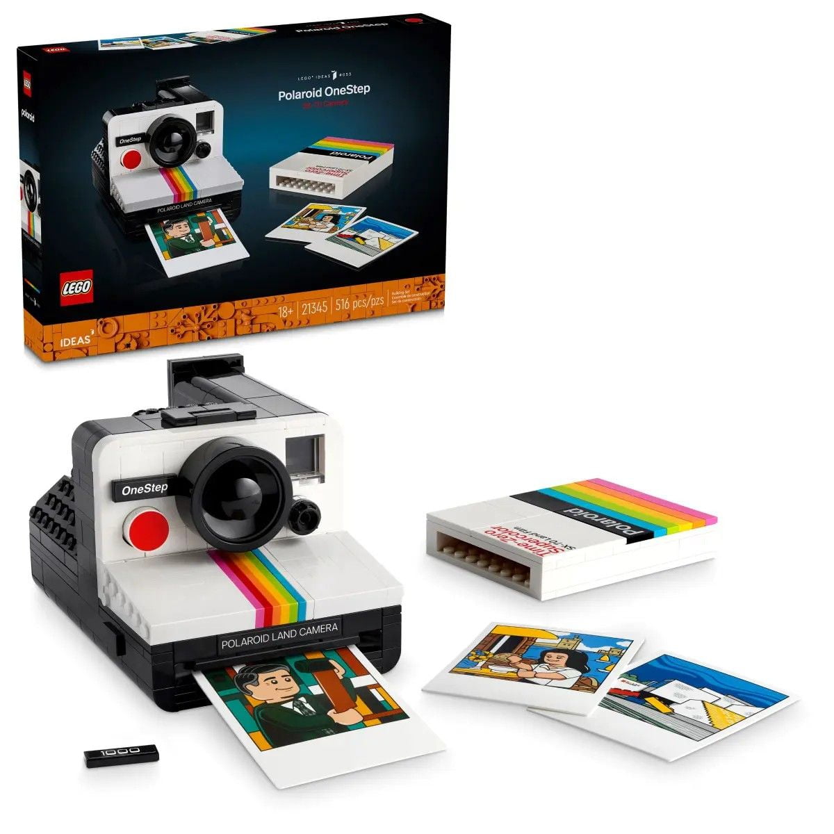 Polaroid OneStep SX-70 Camera LEGO Ideas 21345