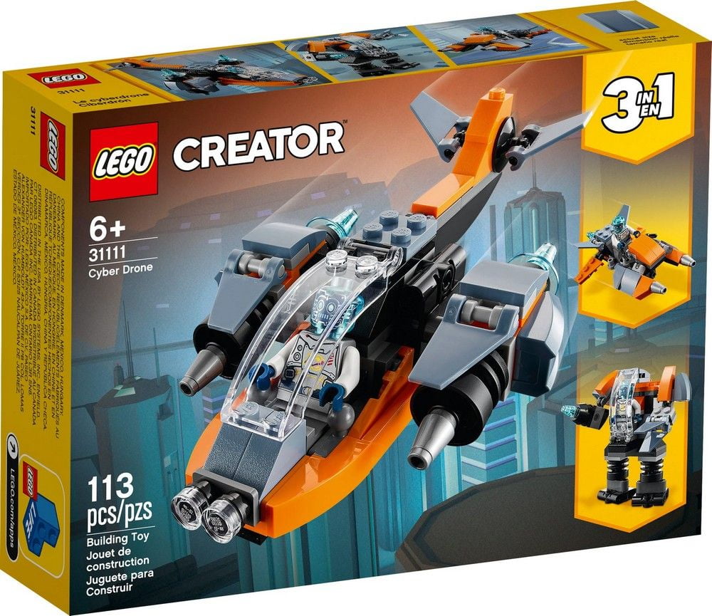 Cyber Drone LEGO Creator 3-in-1 31111
