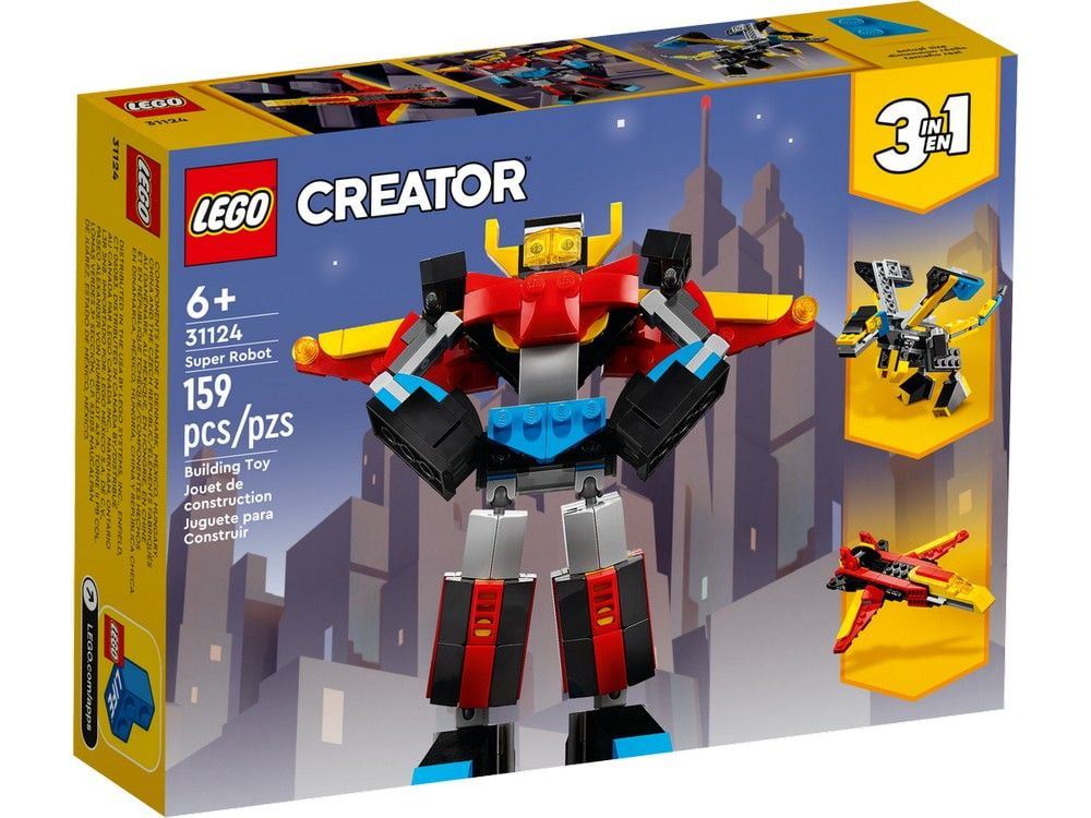 Super Robot LEGO Creator 3-in-1 31124