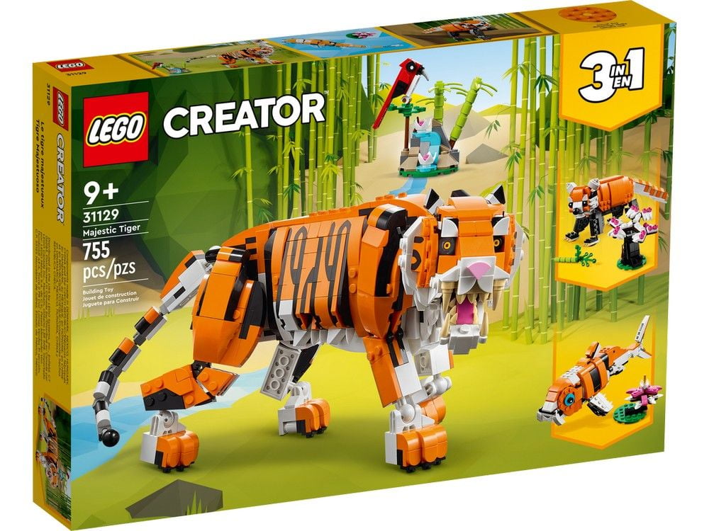 Majestic Tiger LEGO Creator 3-in-1 31129