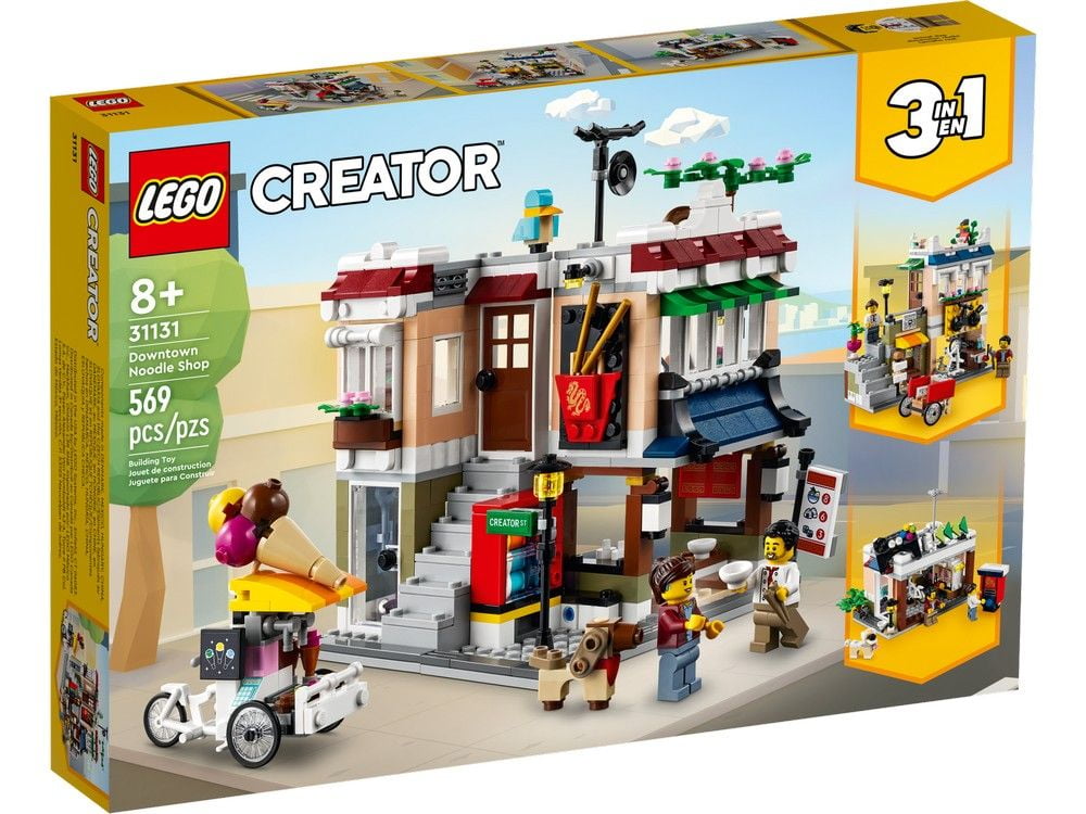 Downtown Noodle Shop LEGO Creator 3-in-1 31131