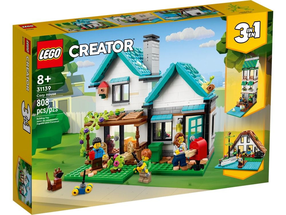 Cozy House LEGO Creator 3-in-1 31139