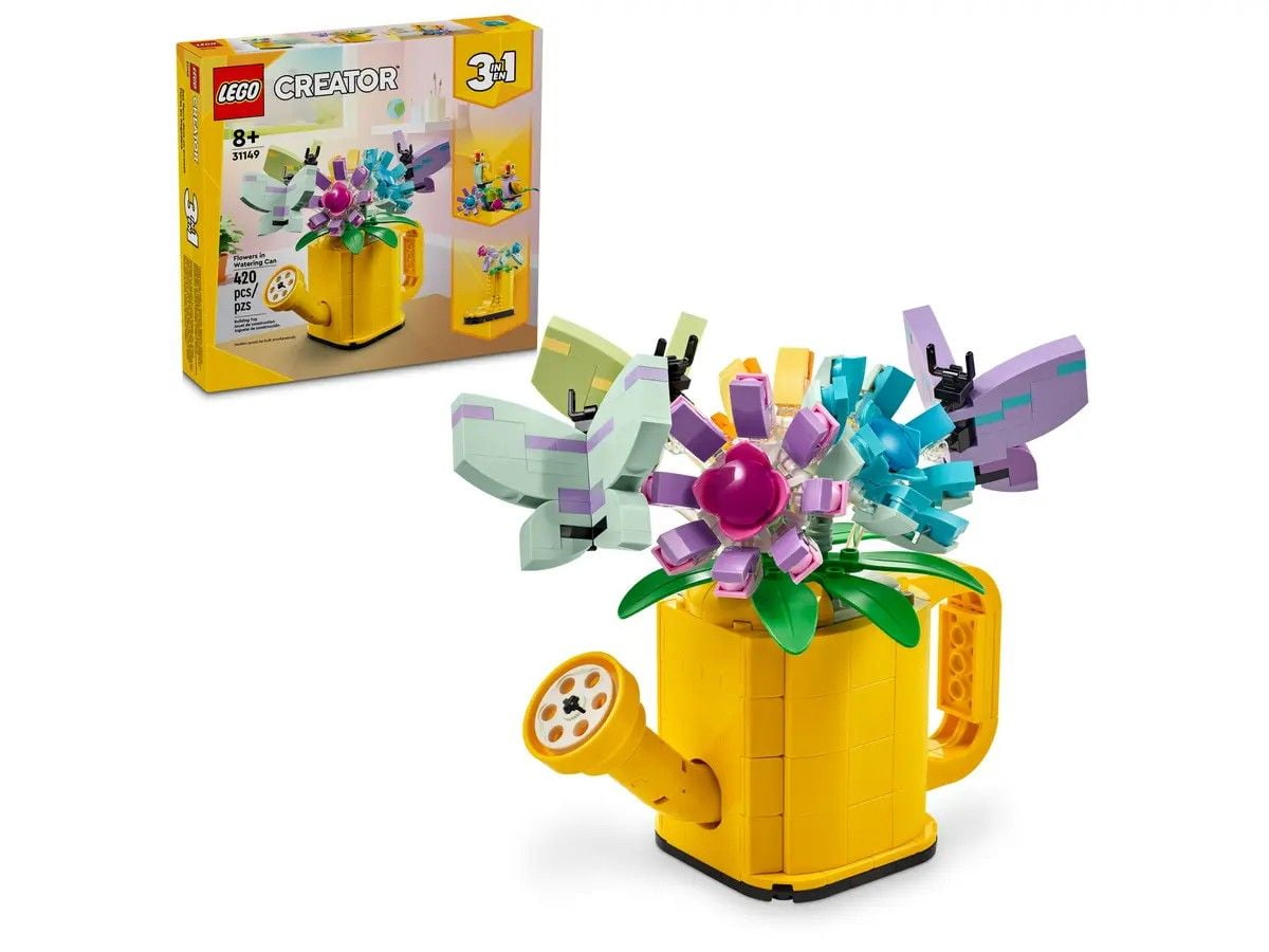 Flowers in Watering Can LEGO Creator 3-in-1 31149