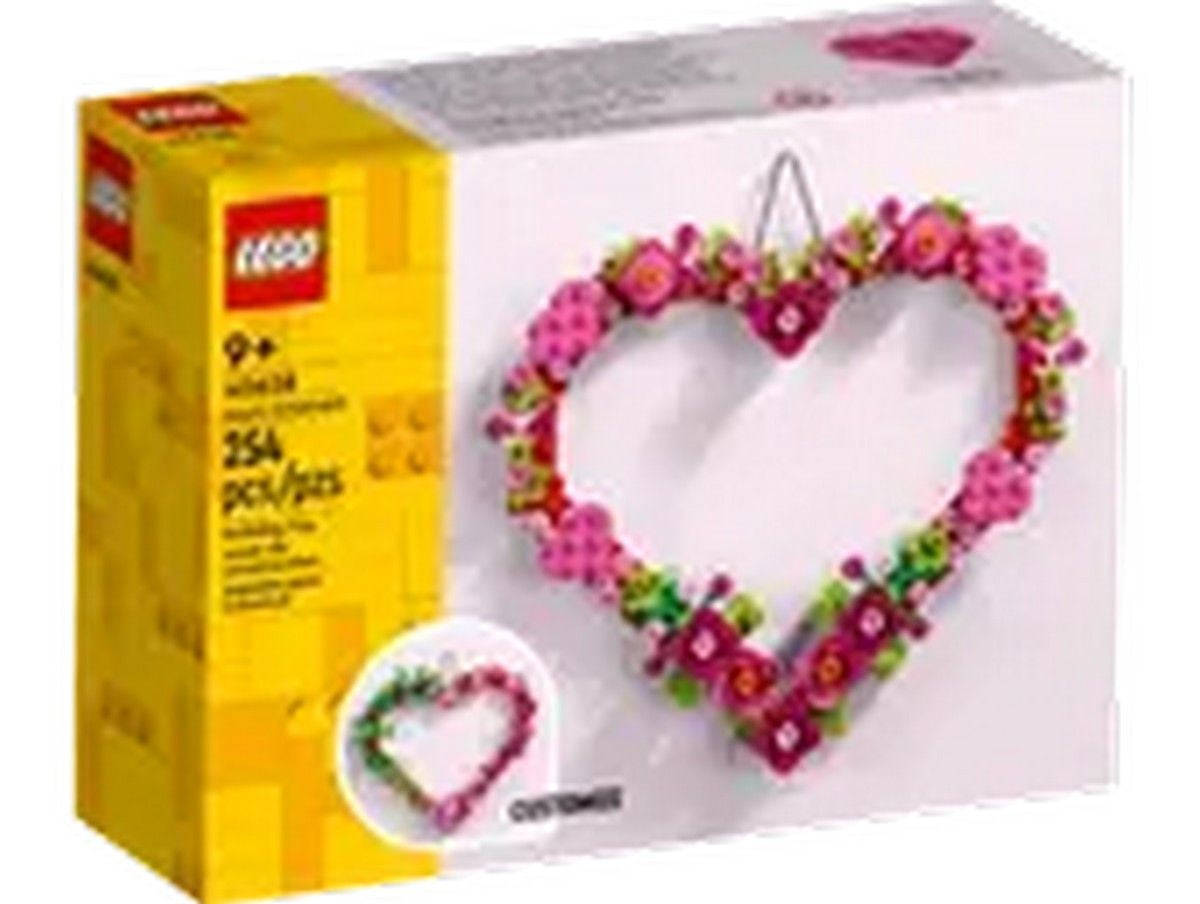 Heart Ornament LEGO Seasonal 40638