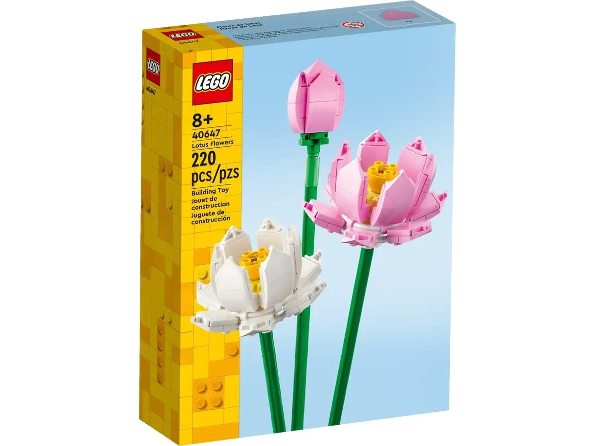 Lotus Flowers LEGO Ideas 40647
