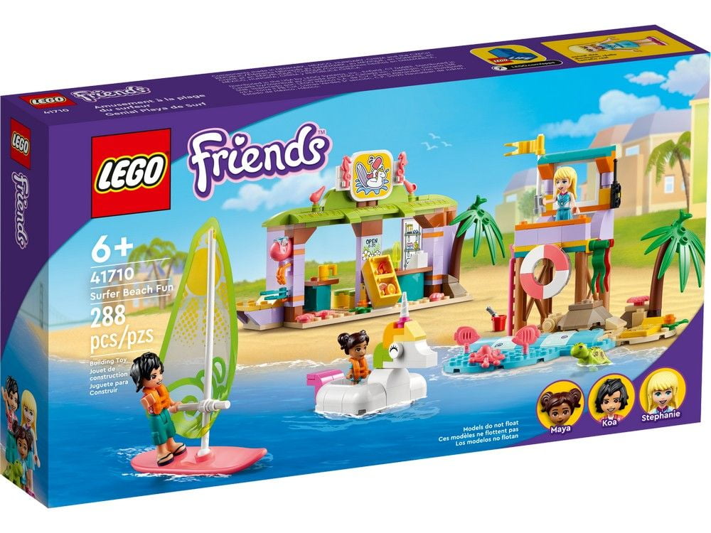 Surfer Beach Fun LEGO Friends 41710