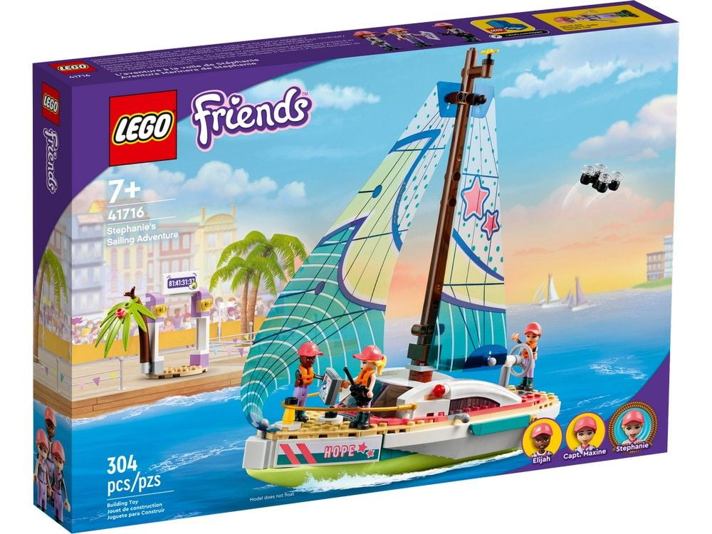 Stephanie's Sailing Adventure LEGO Friends 41716