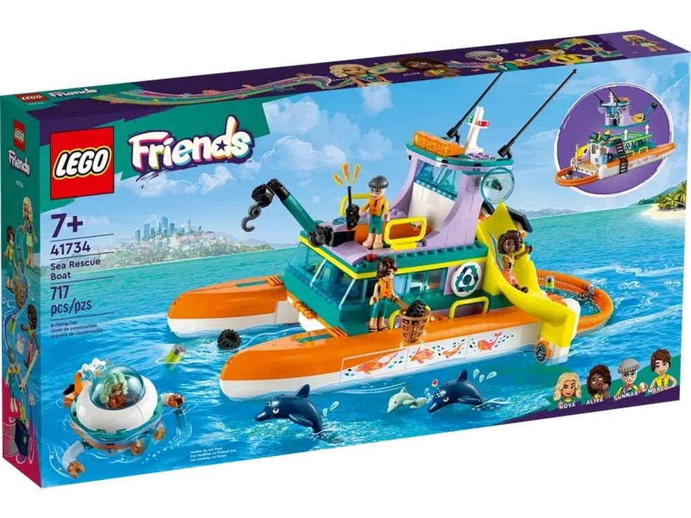 Sea Rescue Boat LEGO Friends 41734