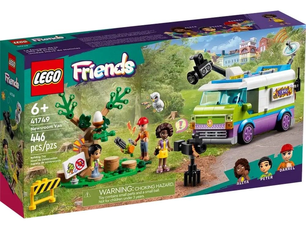 Newsroom Van LEGO Friends 41749