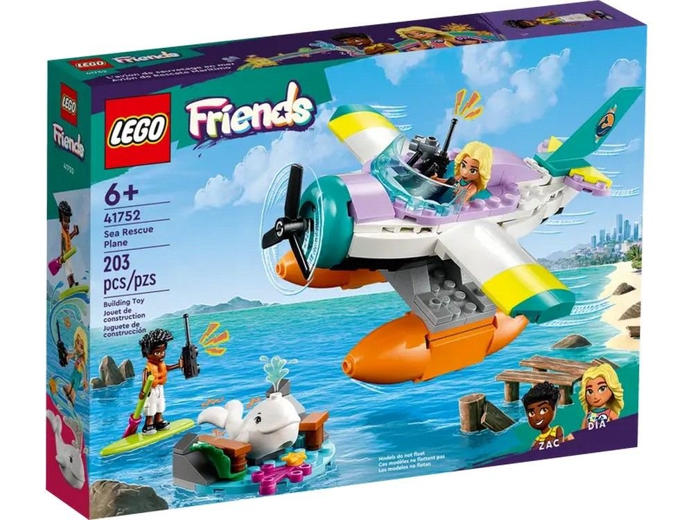 Sea Rescue Plane LEGO Friends 41752