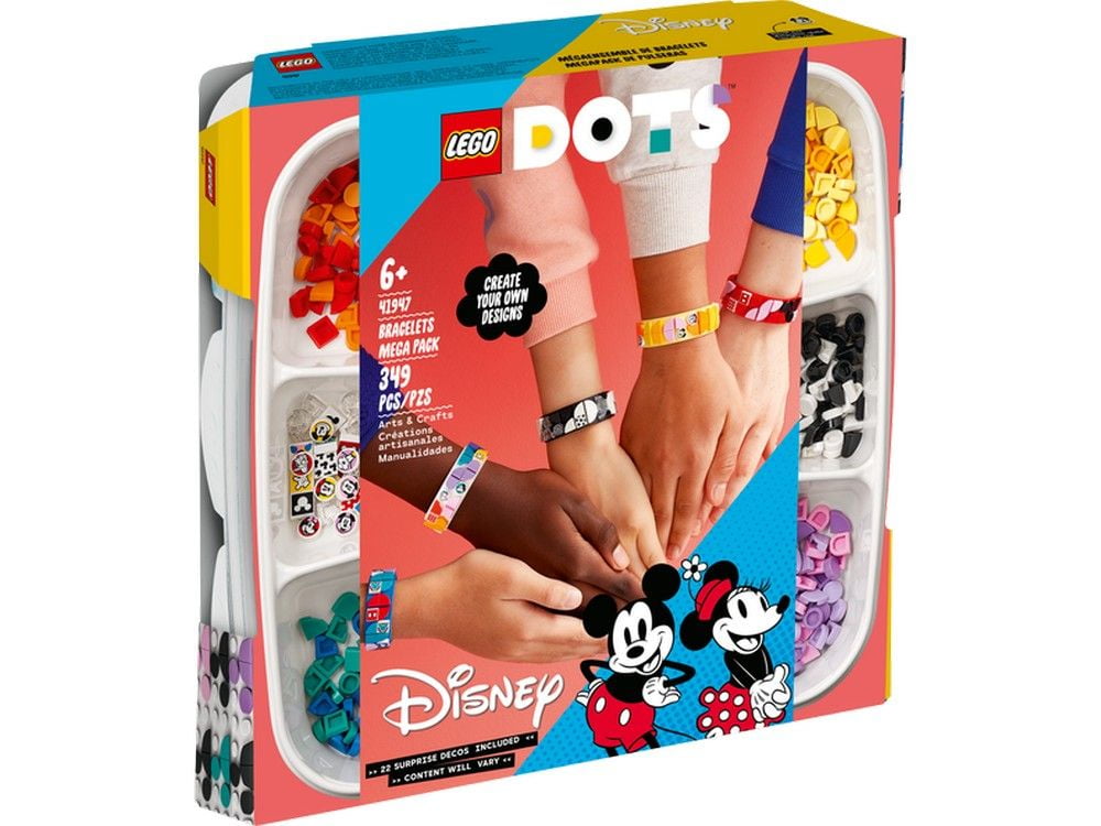 Mickey & Friends Bracelets Mega Pack LEGO Disney 41947