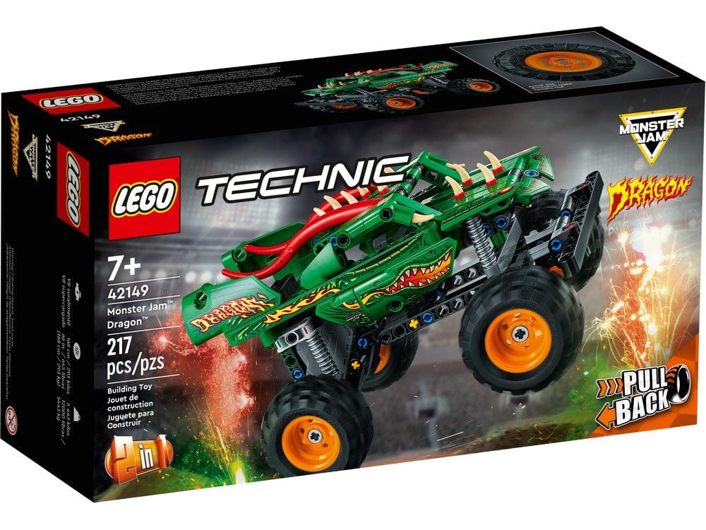 Monster Jam Dragon LEGO Technic 42149