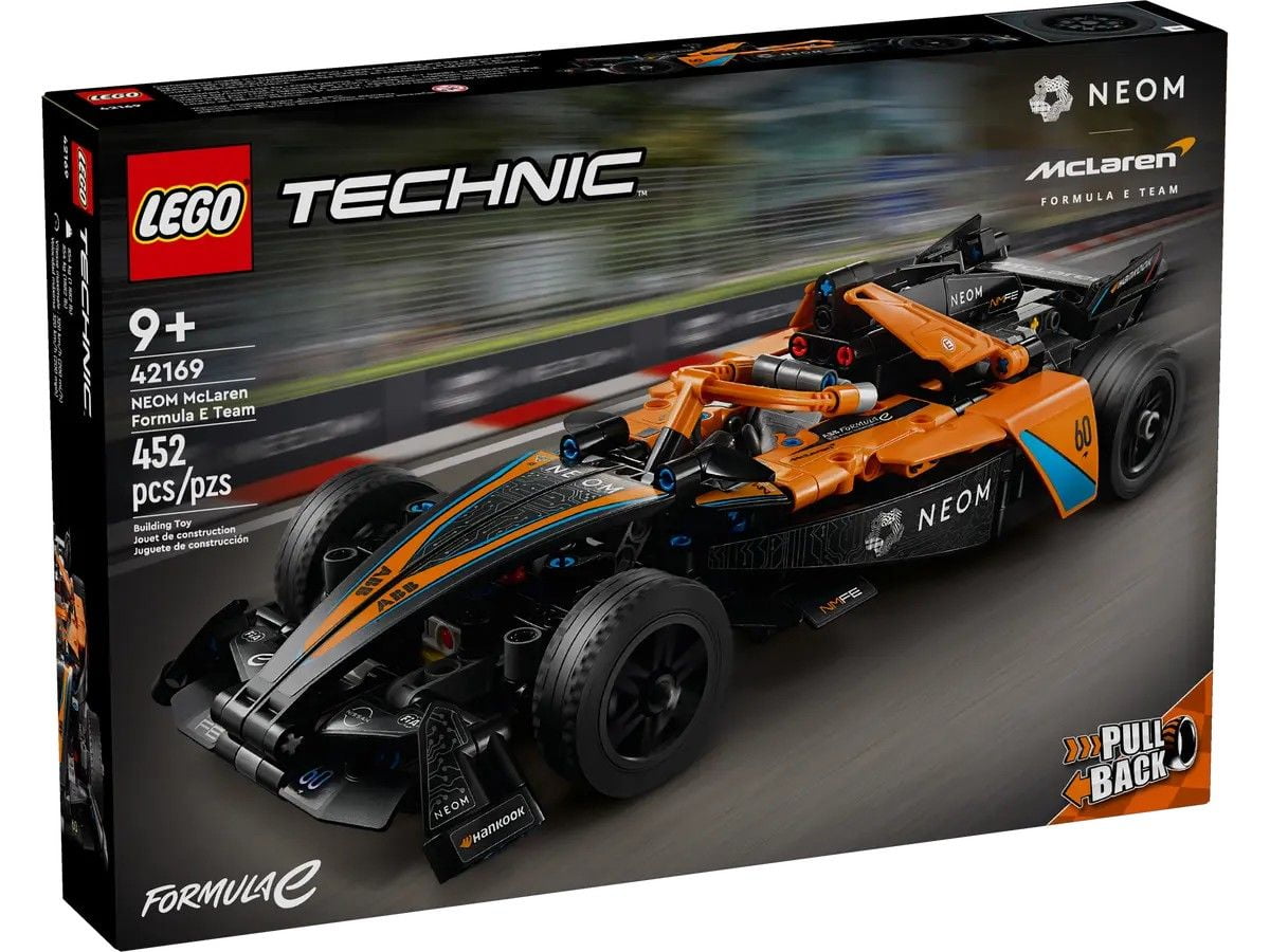 NEOM McLaren Formula E Race Car LEGO Technic 42169