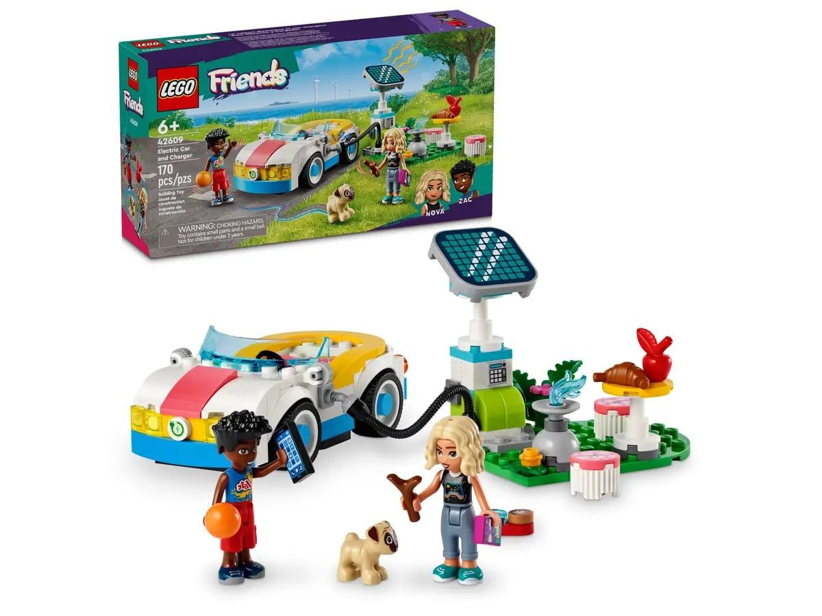 Electric Car and Charger LEGO Friends 42609