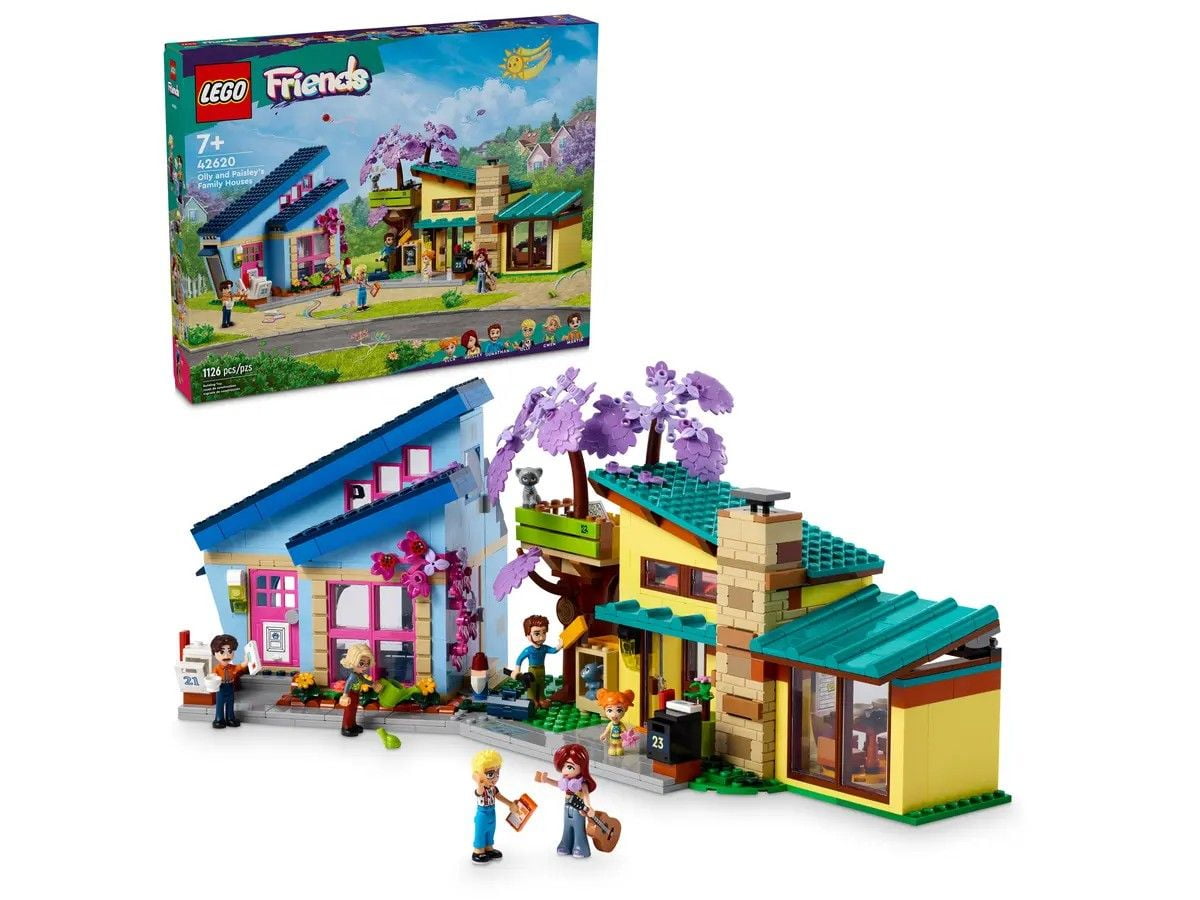 Olly and Paisley's Family Houses LEGO Friends 42620