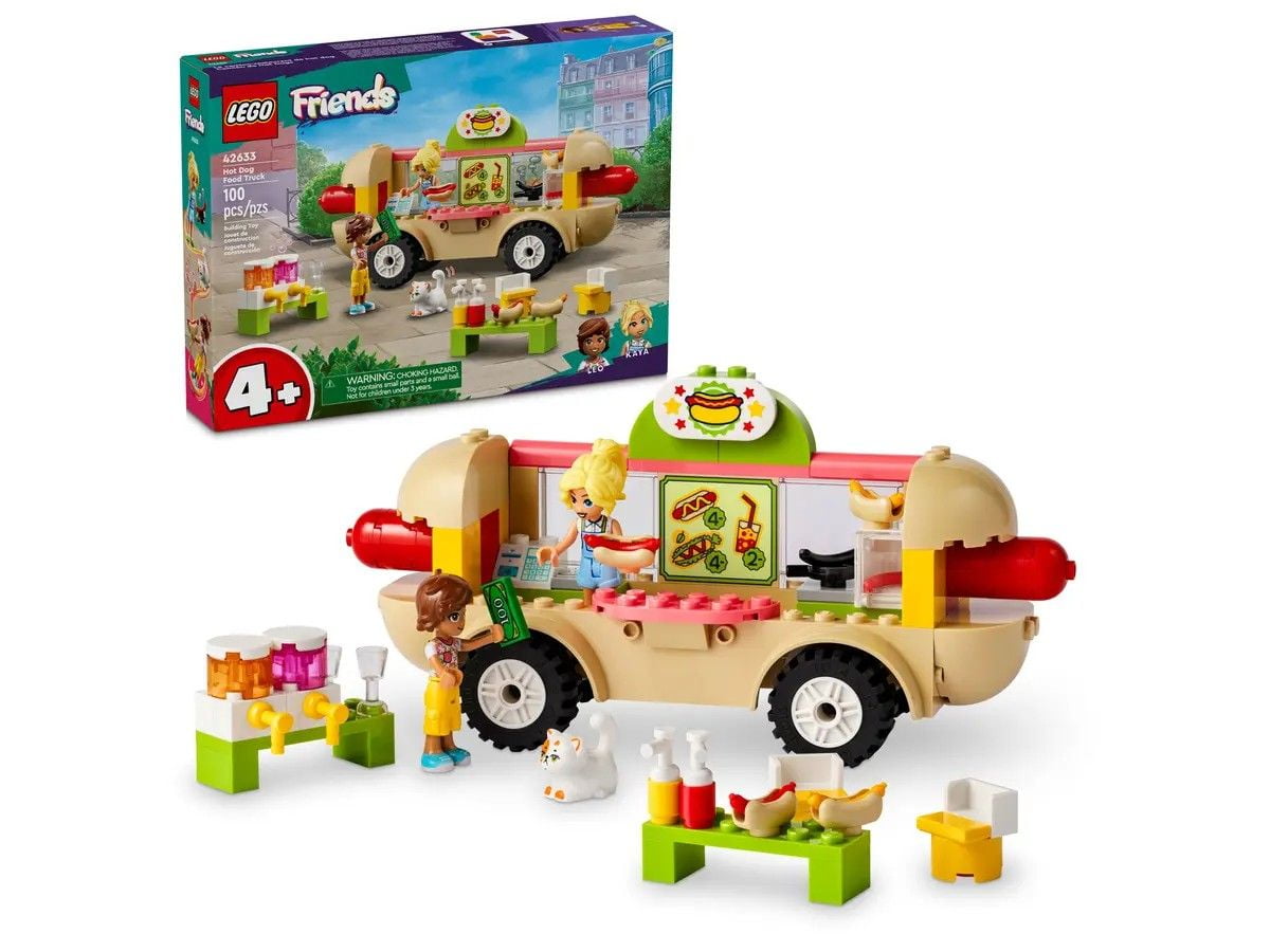 Hot Dog Food Truck LEGO Friends 42633