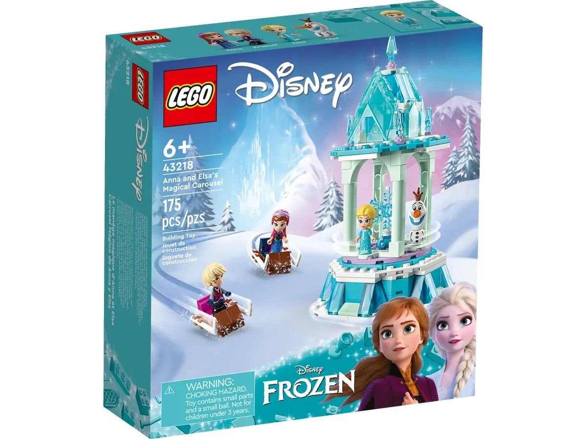 Anna and Elsa's Magical Carousel LEGO Disney 43218